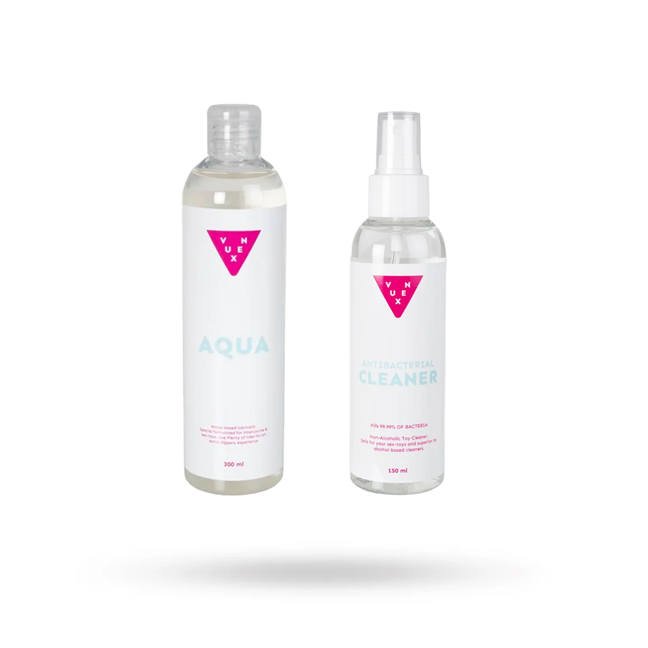 Vuxen Aqua Glidemiddel 300ml & Toy Cleaner 150ml