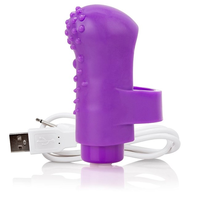 FingO Purple - Rechargeable Mini Vibrator