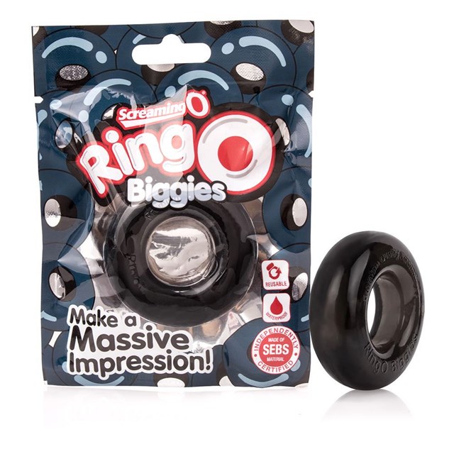 RingO Biggies Black - Penisring