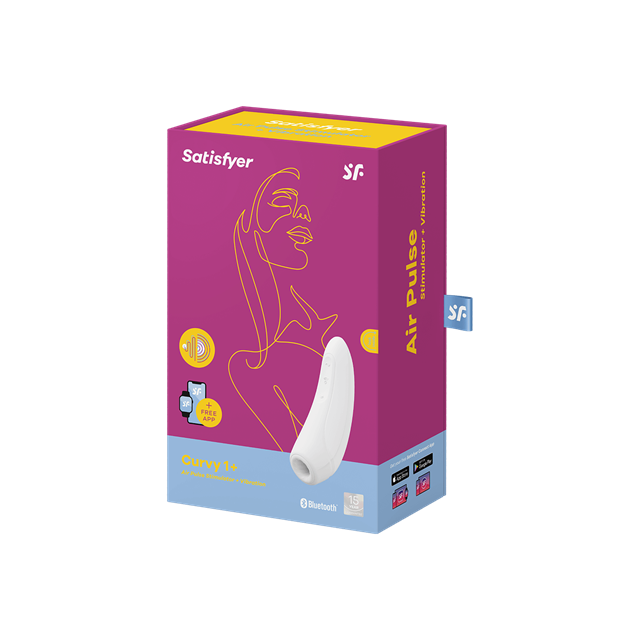 Curvy 1+ Lufttrykkvibrator med App