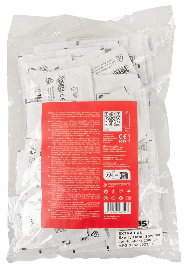 Extra Fun 100 pcs Condoms
