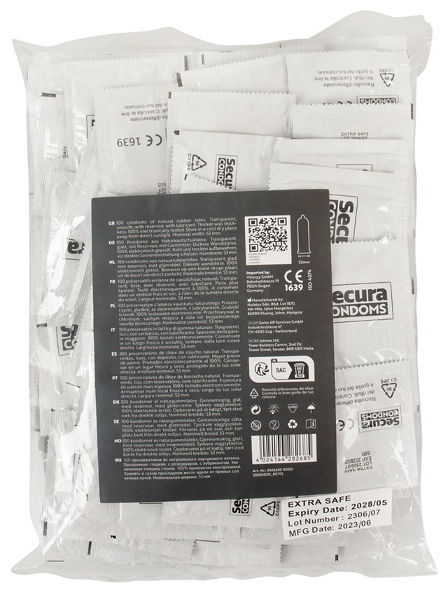 Extra Safe 100 pcs Condoms