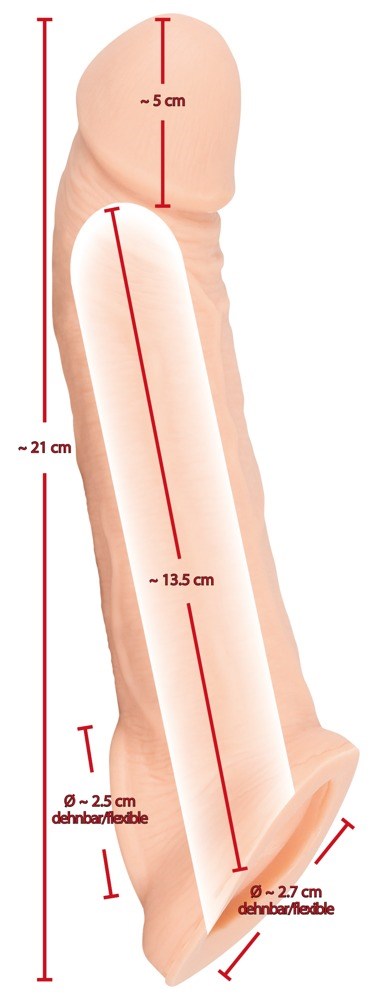 Penis Sleeve with Extension