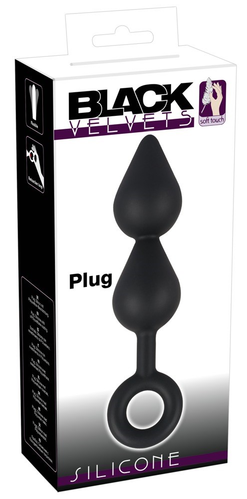 Dråpeformet Analplugg