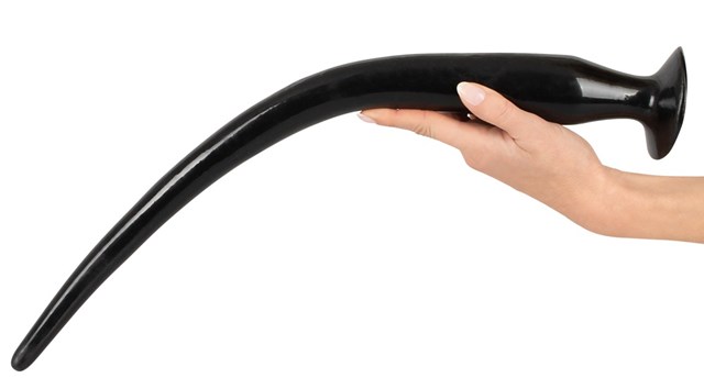 Super Long Flexible Butt Plug Set - Black