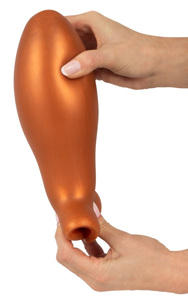 Big & Soft Butt Plug with suction cup 21 cm
