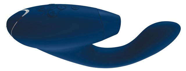Duo Deep Blue  - Vibrator for Klitoris og G-punktet