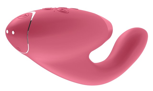 Duo Light-Pink - Vibrator for Klitoris og G-punktet
