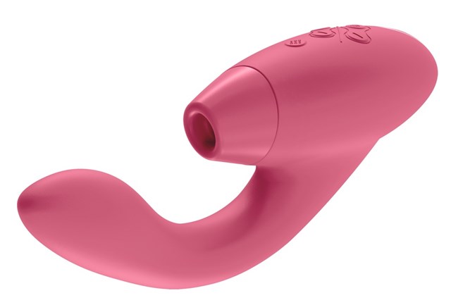 Duo Light-Pink - Vibrator for Klitoris og G-punktet