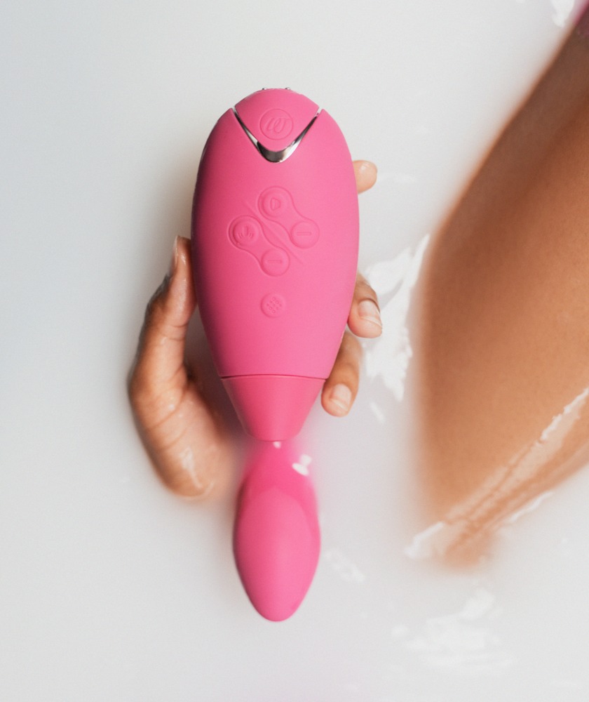 Duo Light-Pink - Vibrator for Klitoris og G-punktet
