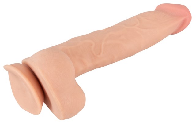 Dildo with movable Skin 24.7 cm