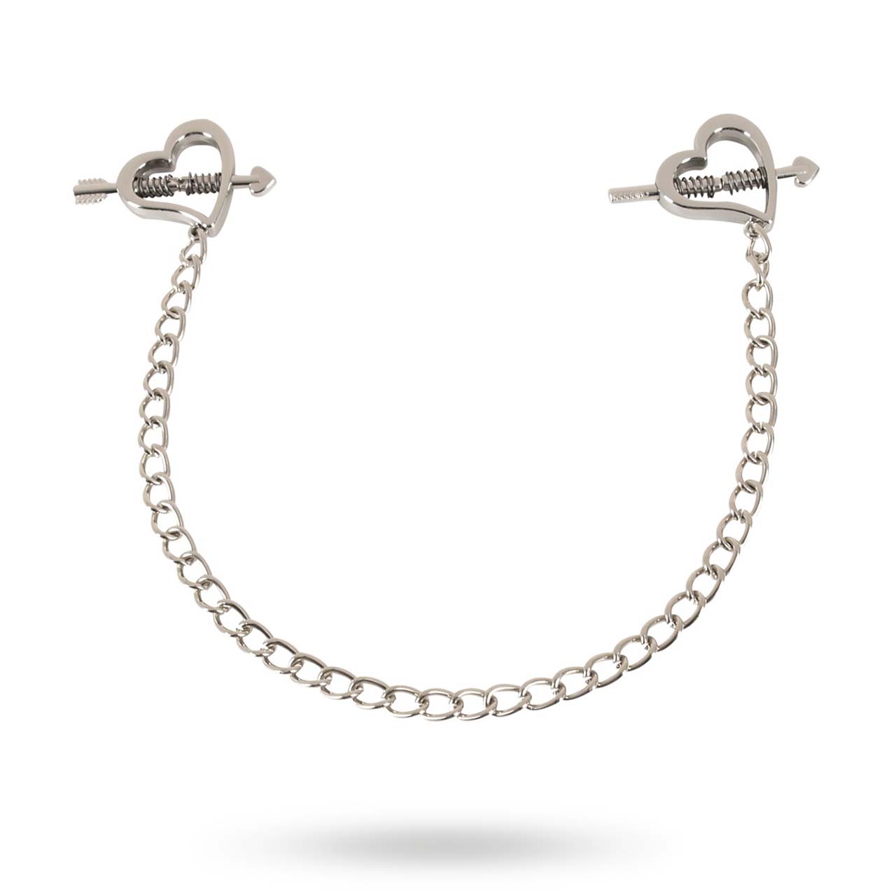 Heart shaped nipple clamps
