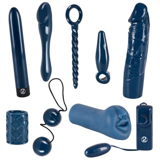 Midnight Blue 9stk Sexleketøy
