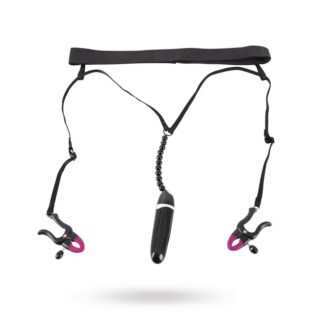 Stringtruse med Vibrator og Klemmer
