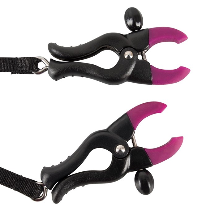 Stringtruse med Vibrator og Klemmer