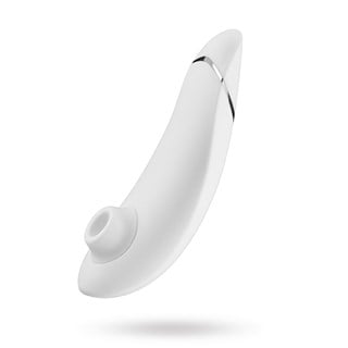 Womanizer Premium 2 Klitorisstimulator - White/chrome
