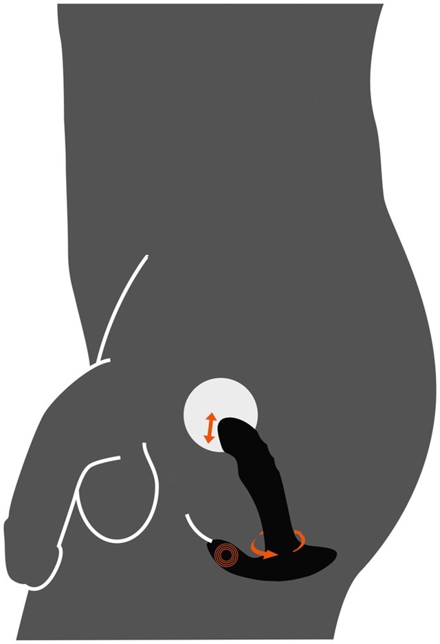 Plugg med Perineum Stimulator