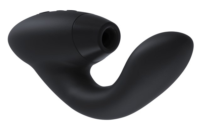 Duo Black - Vibrator for Klitoris og G-punktet