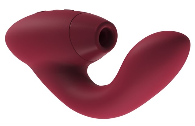 Duo Red - Vibrator for Klitoris og G-punktet