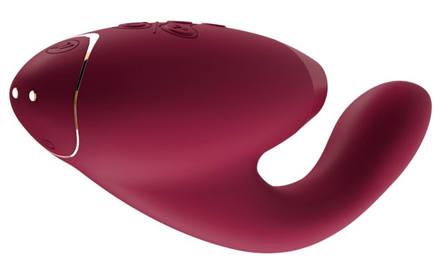 Duo Red - Vibrator for Klitoris og G-punktet