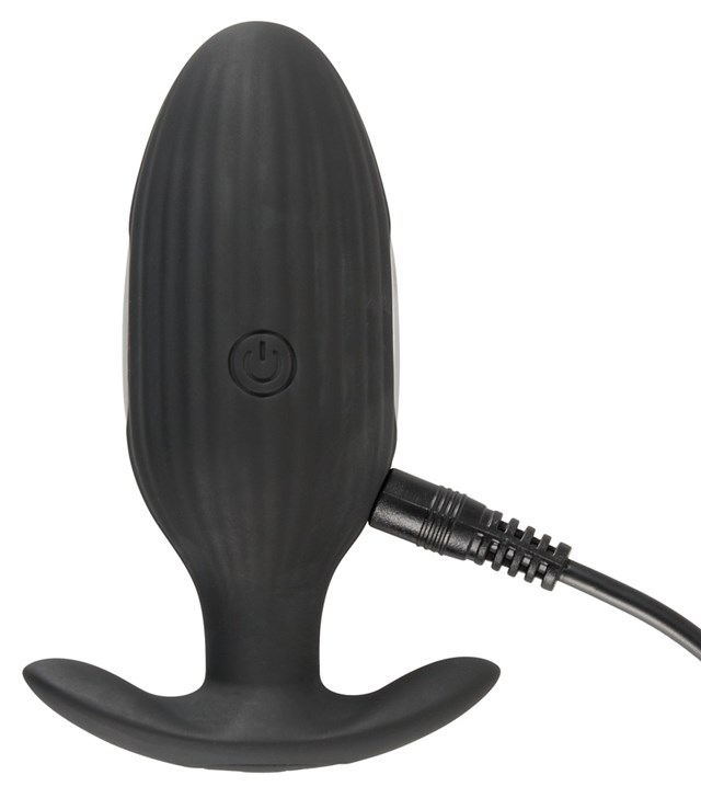 Vibrerende E-stim Analplugg