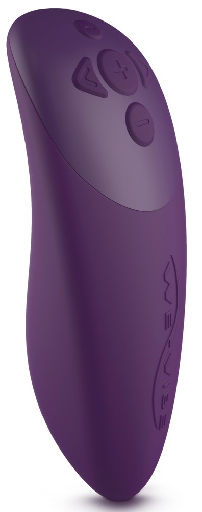 Chorus Purple - Parvibrator med trykkfølsom fjernkontroll