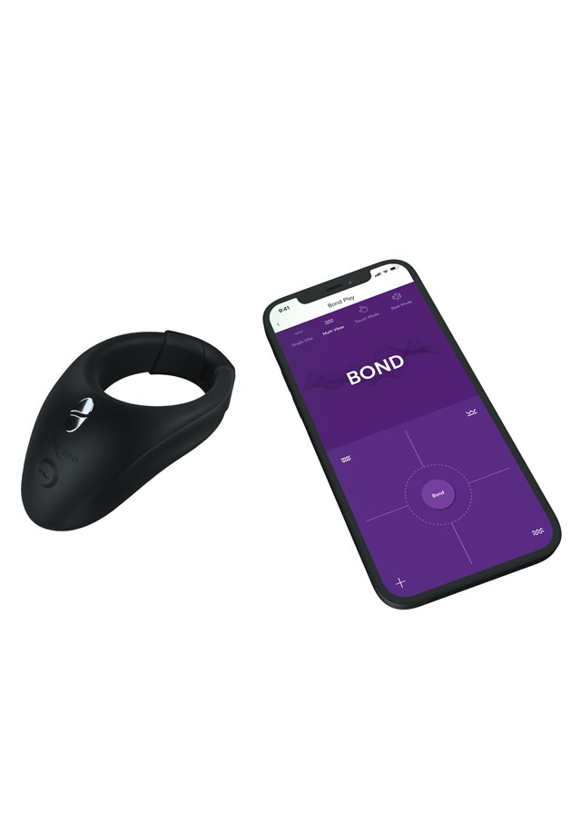 Bond Vibrating Ring - Black