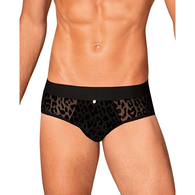 Azmeron BLACK JOCKSTRAP BRIEFS