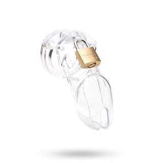 Cb-x - Cb-6000 Chastity Cock Cage Clear 83 Mm