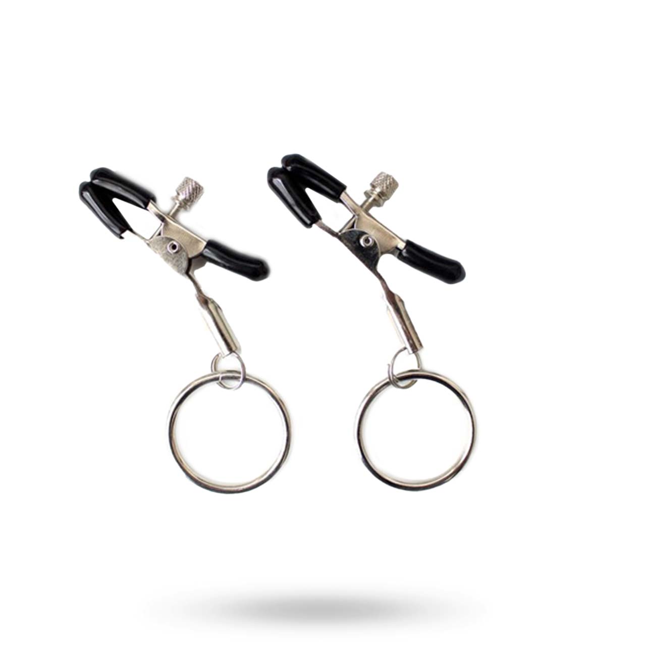 Fetish Addict Nipple Clamp med ring