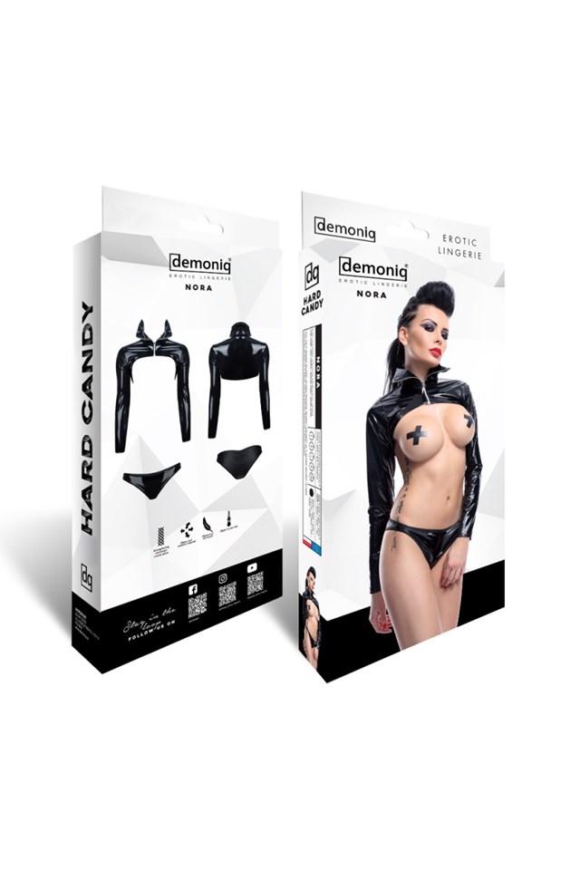 Nora - Utfordrende Minijakke og Truse