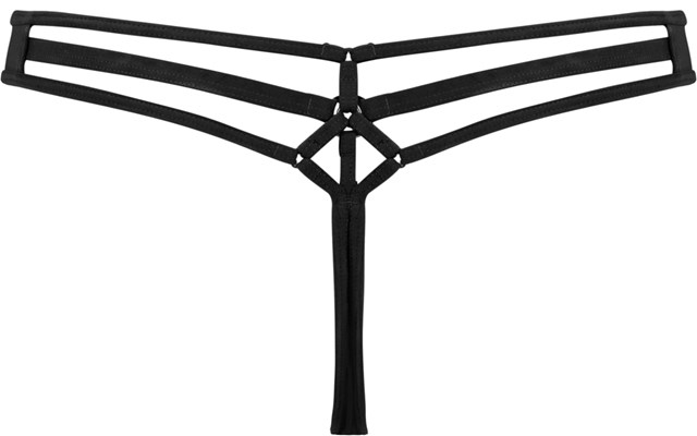 Space Odyssey Thong - Black