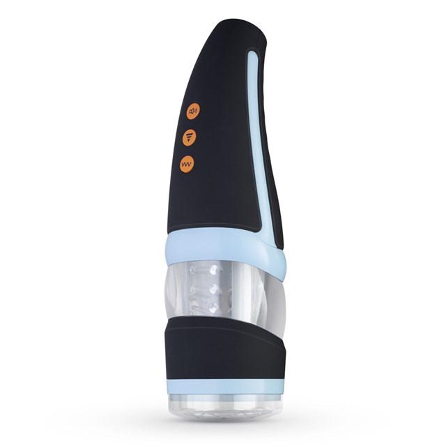 CP02 - Roterende og Vibrerende Automatisk Masturbator + Adapter