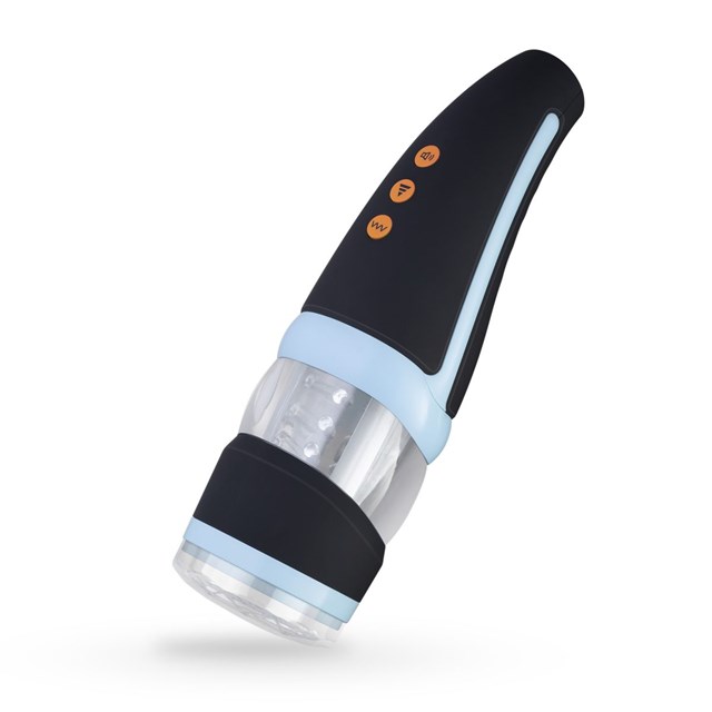 CP02 - Roterende og Vibrerende Automatisk Masturbator + Adapter