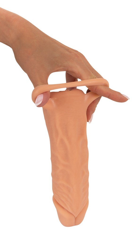 2-in-1 Extension And Masturbator 18,5cm