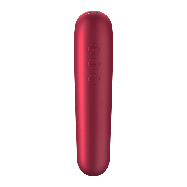 Dual Love Air Pulse Vibrator - Pink