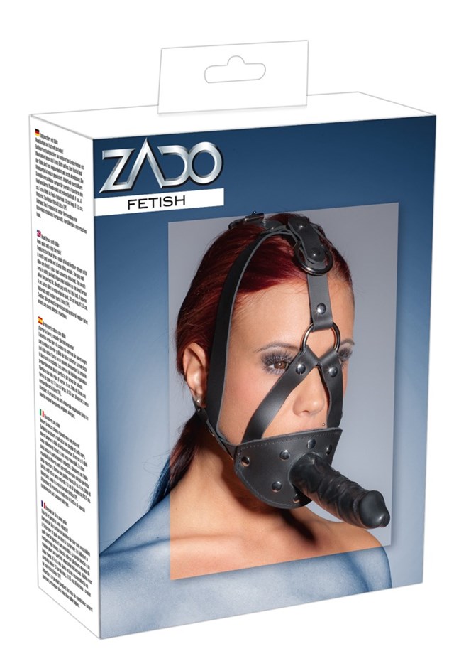Head Harness with dildo and gag