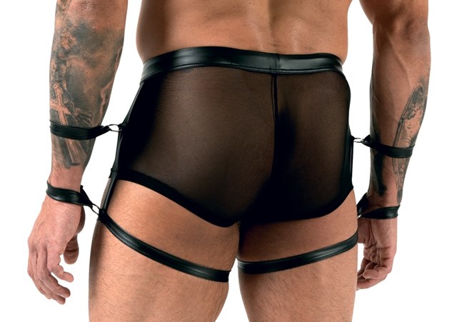 Men's Bondage Pants - Black