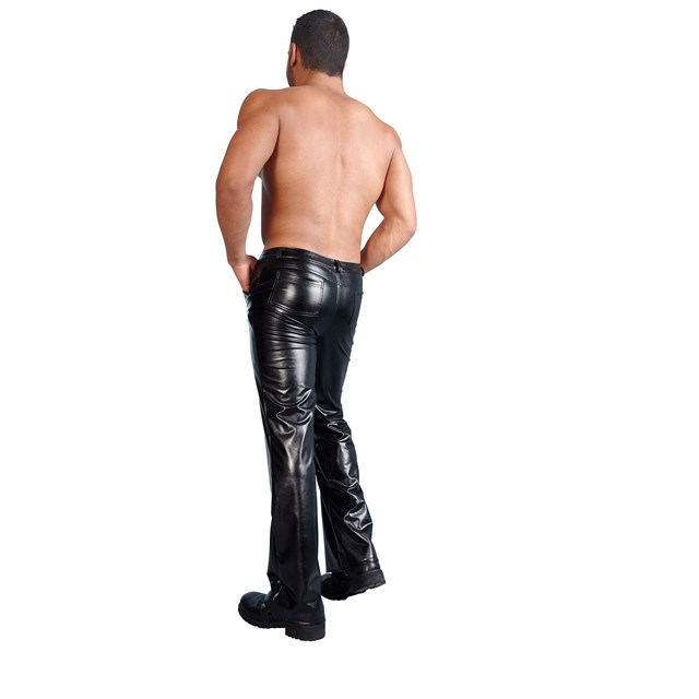 Imitation Leather Pants for him
