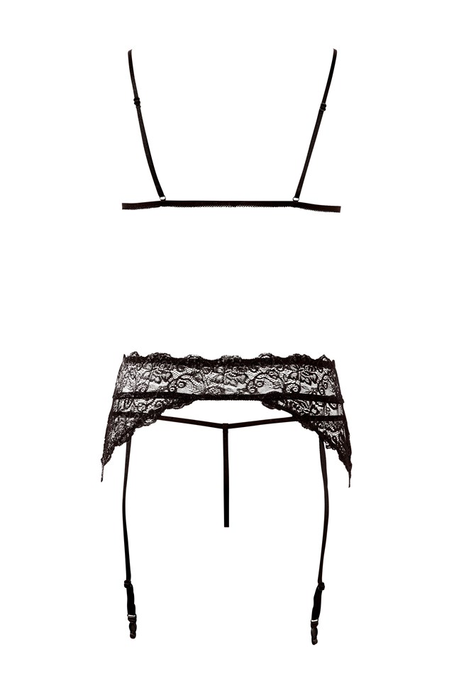 Lace Suspender Set