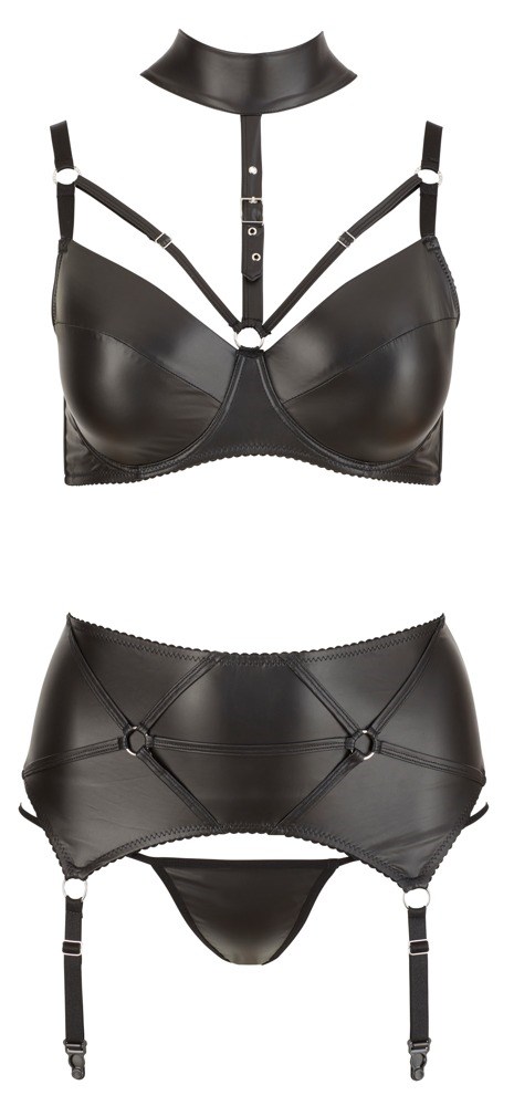 3-piece Plussize Wetlook Set