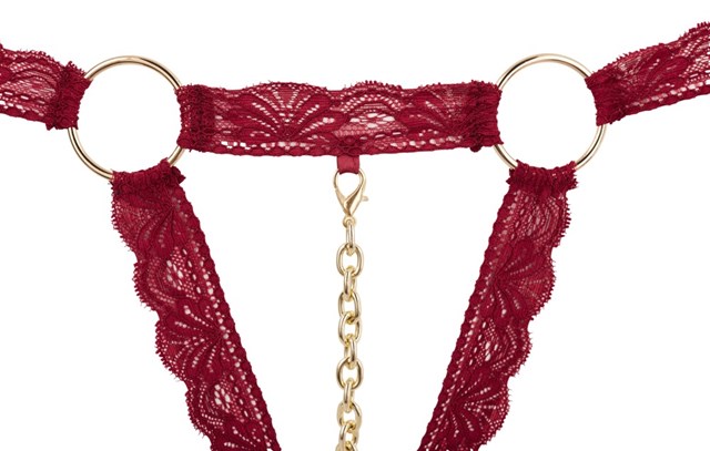 Minimalistic Sexy Red Bra & Panty Set