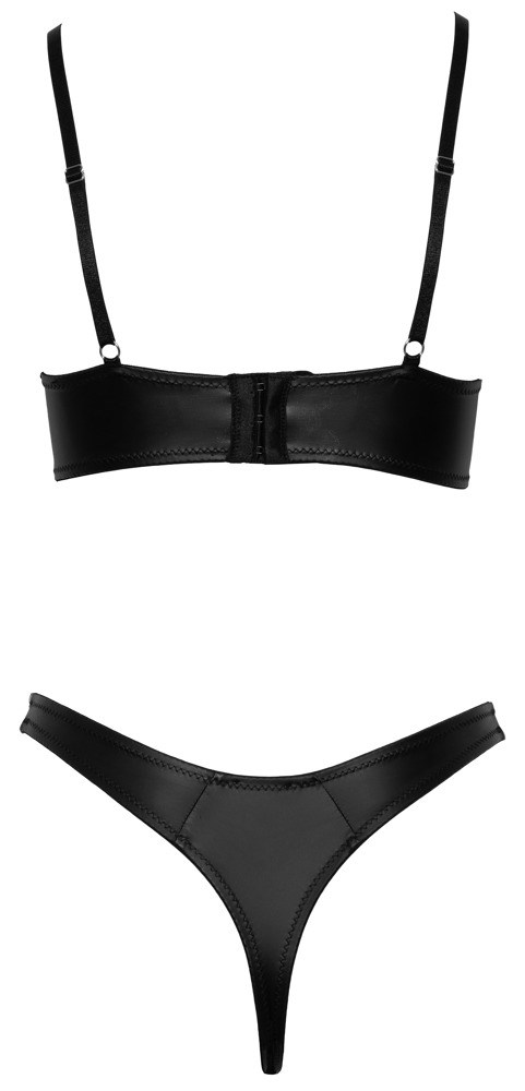 Black bra & thong