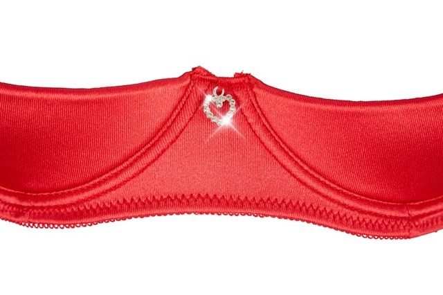 Sexy In Red Open Bra & Panties Set