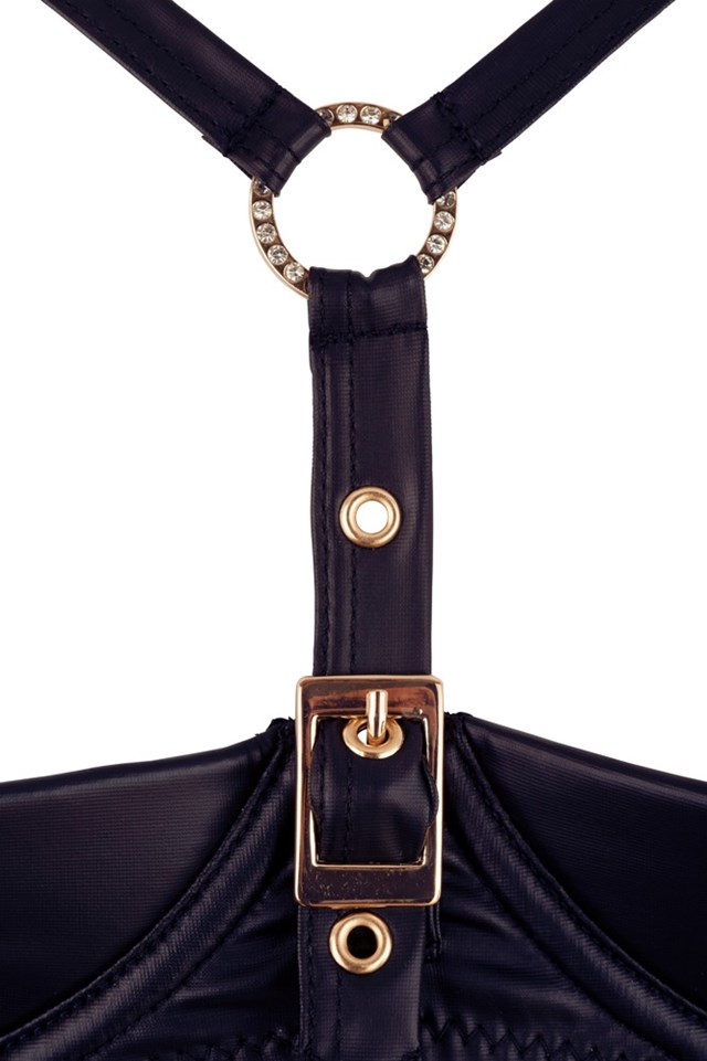 Half-Cup Bra & Suspender Belt