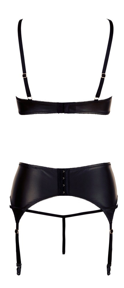 Half-Cup Bra & Suspender Belt
