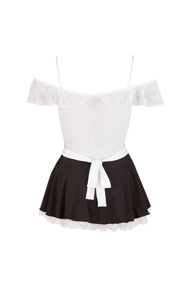 Maid's Dress With Lace Top