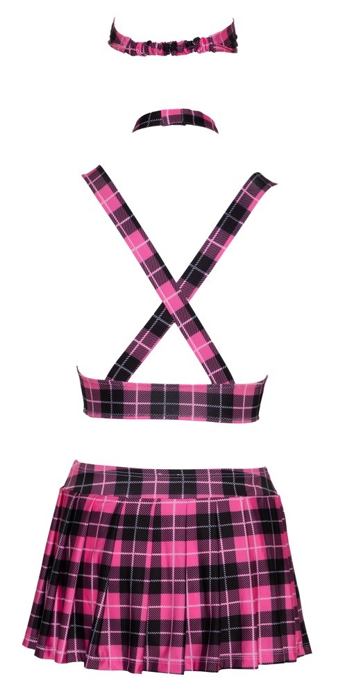 School Uniform Costume – Skirt, top, tie & headband