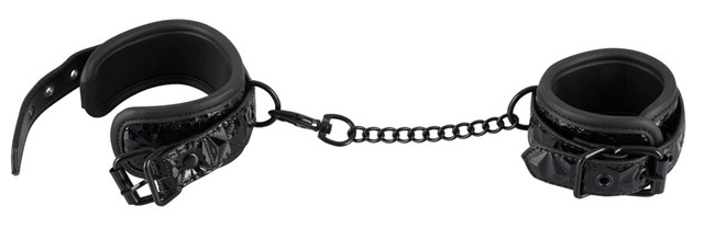 Padded Black Handcuffs