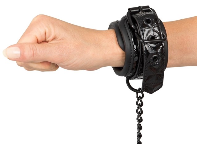 Padded Black Handcuffs